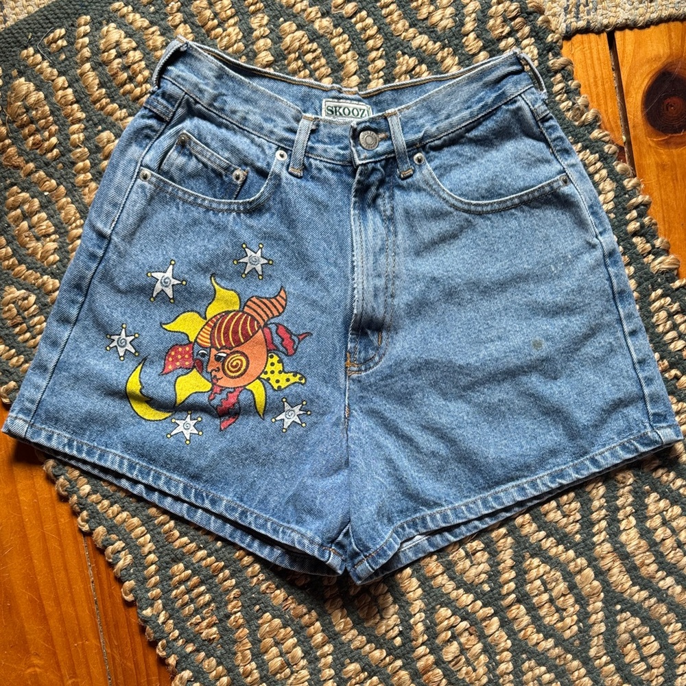 Vintage Skoozi high waisted shorts
